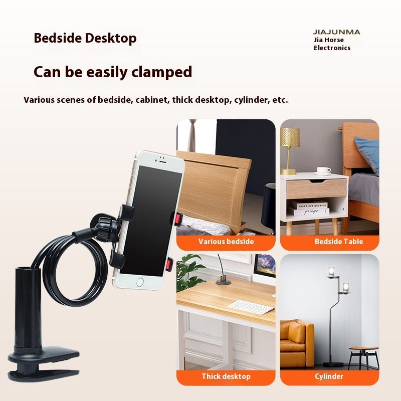 JMT-026954 360-Degree Rotating Mobile Phone Bracket in Various Colors - Adjustable Clip Styles Available