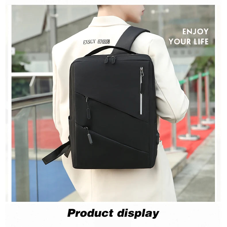 JMT-027274 15.6 Inch Laptop Backpack and Bag Set for Business and Everyday Use