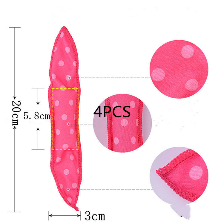 JMT-027402 Curling Sponge Iron Set for Easy Waves – Multiple Sizes Available in Red and Blue