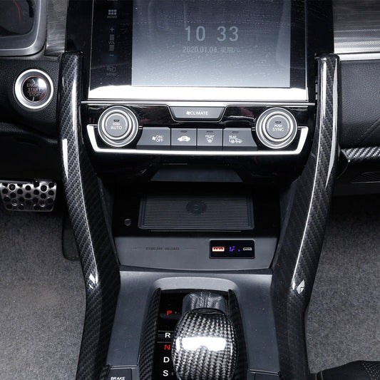 JMT-027594 Honda Civic Wireless Car Charger (2016-2020) - Cigarette Lighter Installation