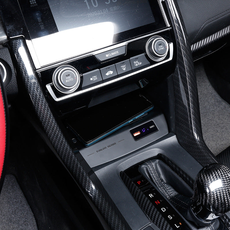 JMT-027594 Honda Civic Wireless Car Charger (2016-2020) - Cigarette Lighter Installation