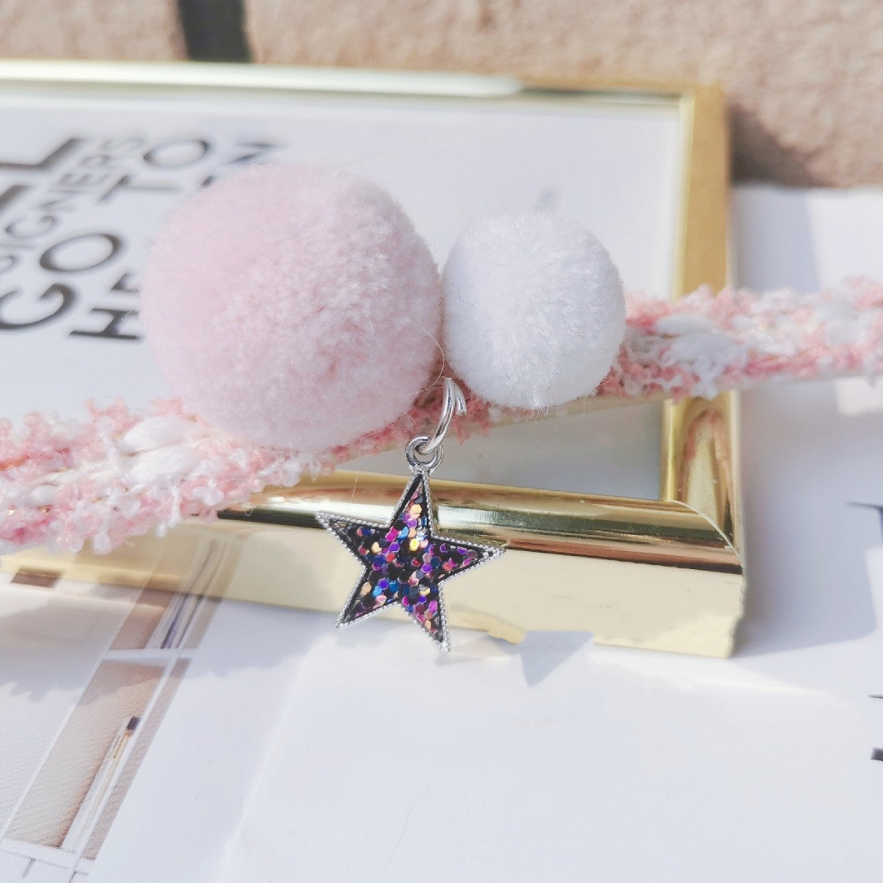 JMT-027914 Small Fragrance Pearl Collar for XS to Large Sizes