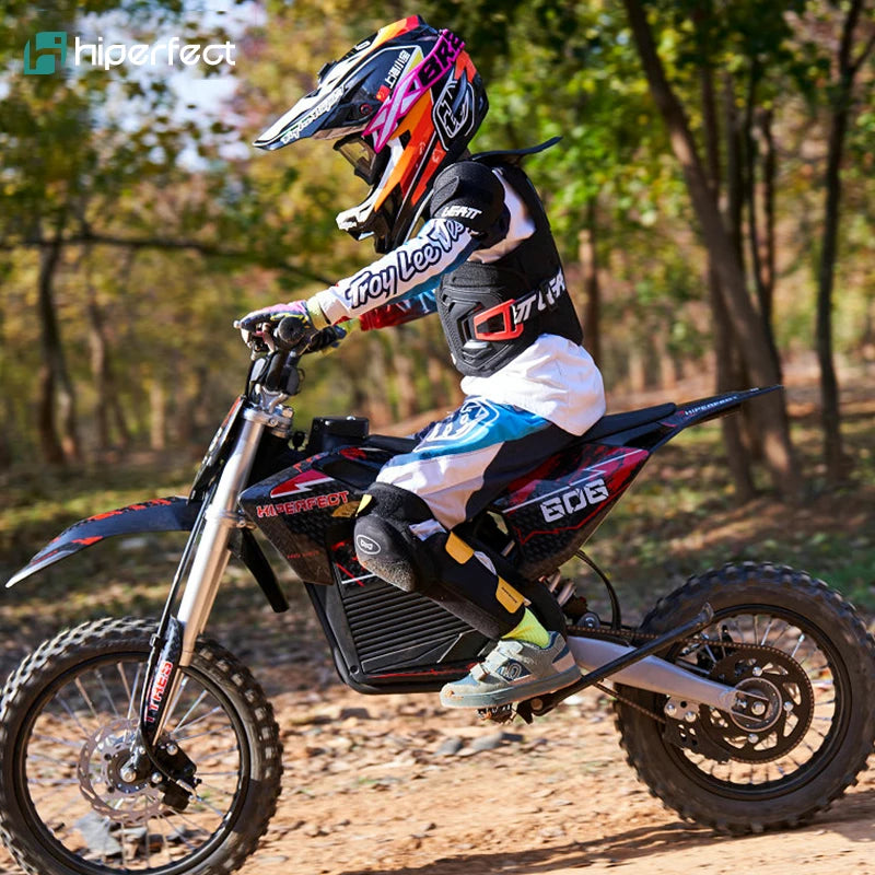 JMT-028170 2000W 60V Electric Kids Dirt Bike for Motocross and Off-Road Riding , Top Speed 27.9 mph