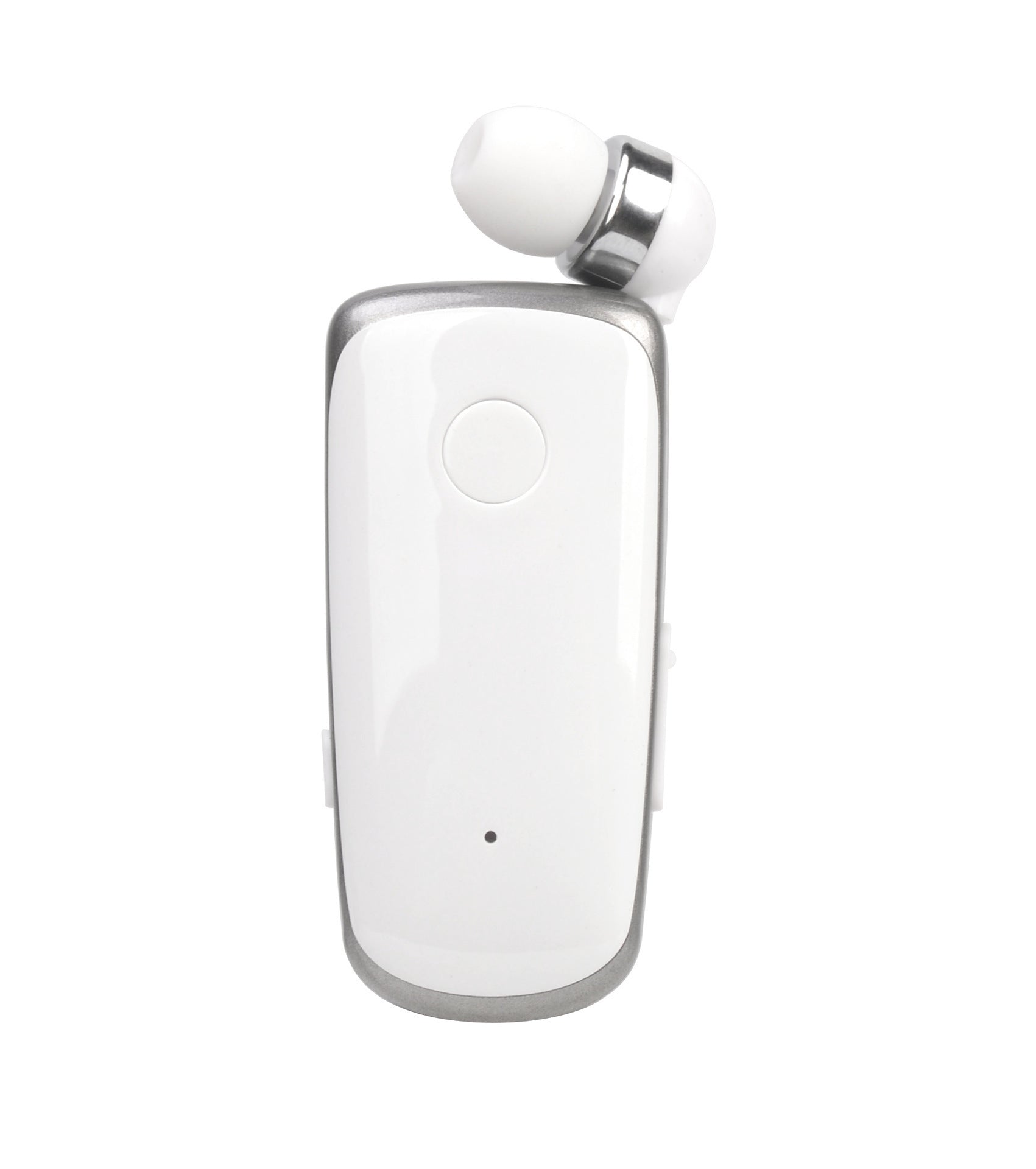 JMT-028234 Retractable Cord Bluetooth Headset K39 for iPhone and Compatible Devices - Black, Blue, Silver, Rose Red