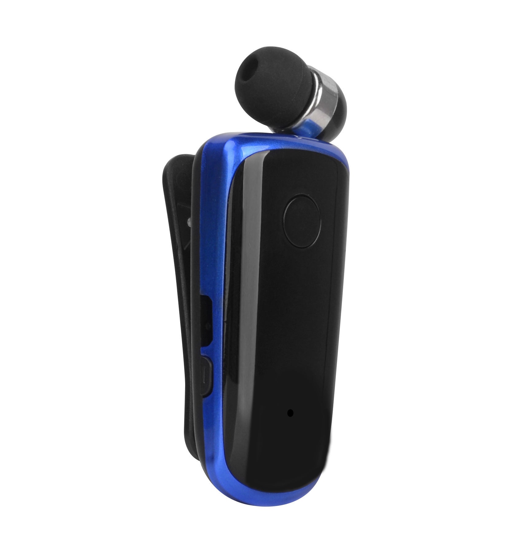 JMT-028234 Retractable Cord Bluetooth Headset K39 for iPhone and Compatible Devices - Black, Blue, Silver, Rose Red