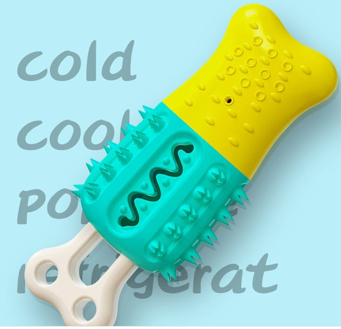 JMT-028554 Cooling and Dental Health Chewing Toy for Dogs - Multi-Function TPR Teether