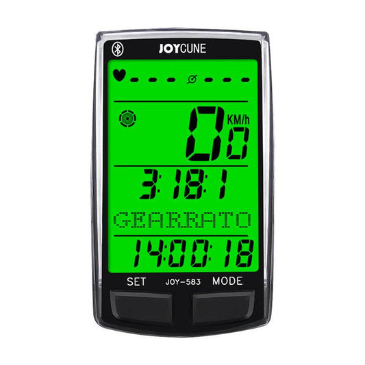 JMT-028618 Wireless Code Meter Speedometer with Large Screen and Multi-Language Odometer