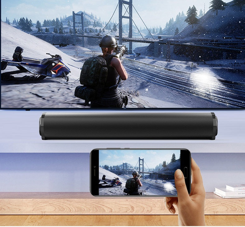 JMT-028746 Cylindrical Portable Bluetooth Speaker with Radio Function and 8 Hours Playtime