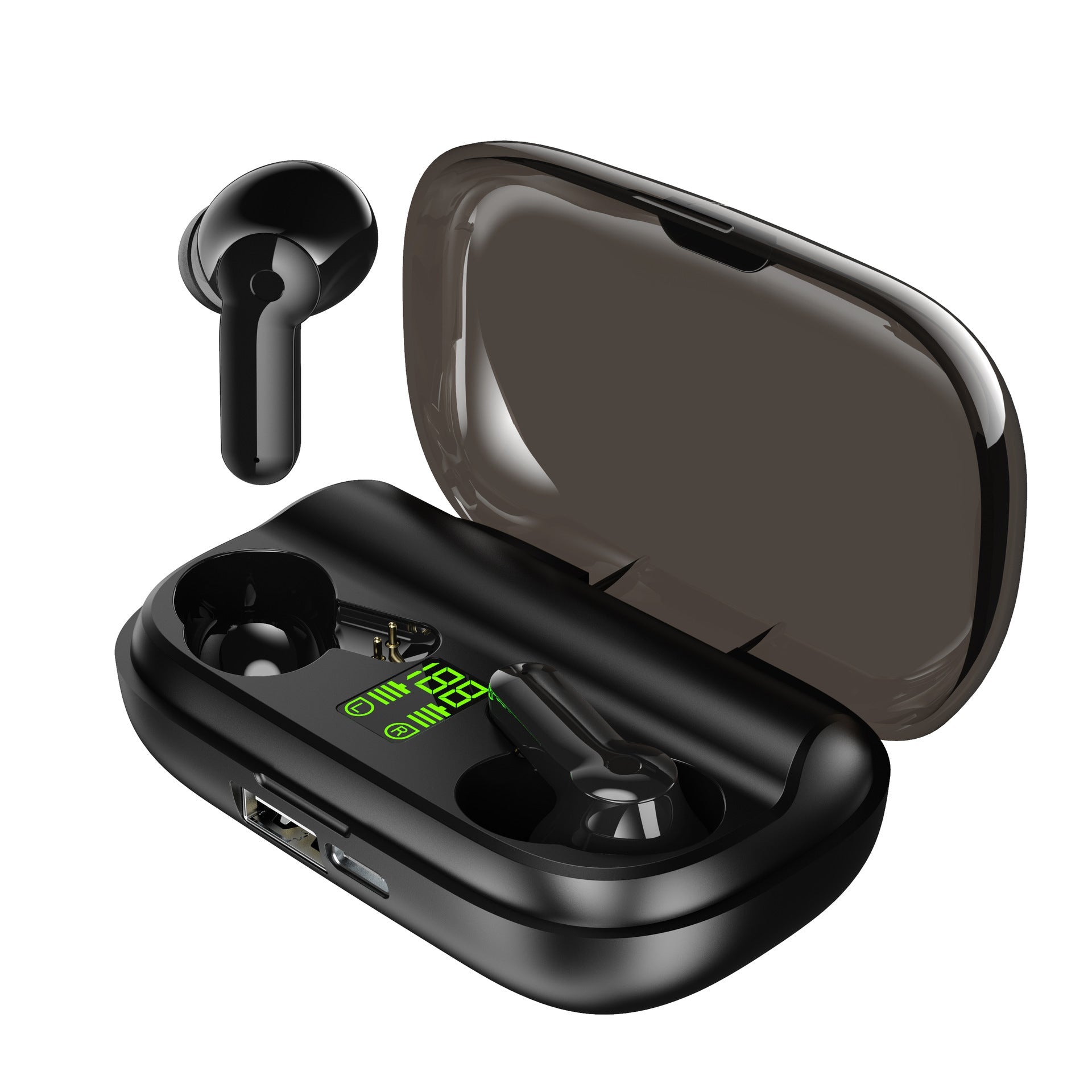 JMT-029066 Wireless Bluetooth Headset with Stereo Sound, Noise Isolation, and NFC Functionality
