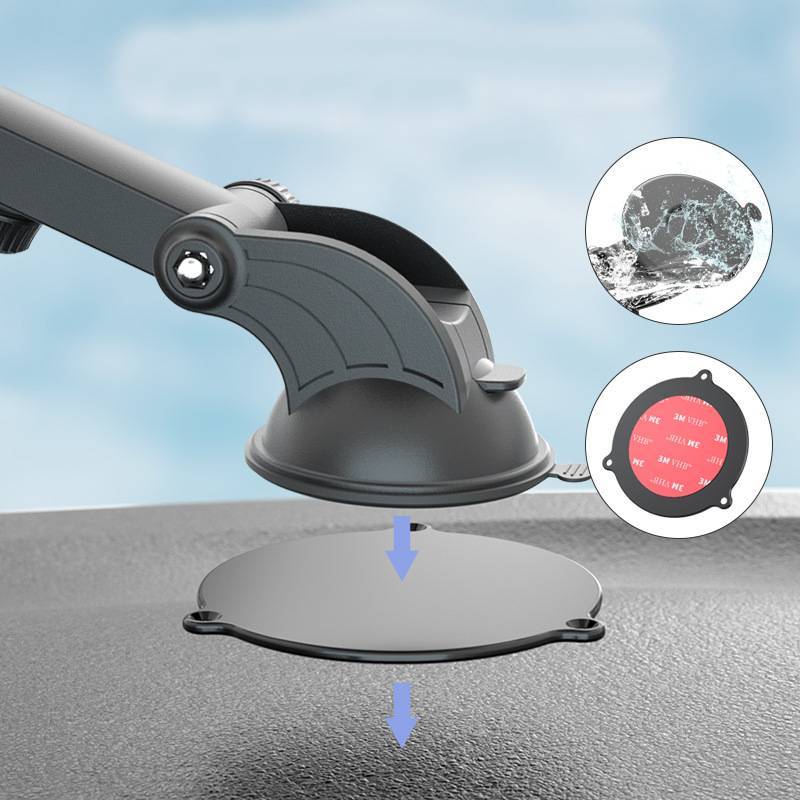 JMT-029898 Magnetic Wireless Car Charger for iPhone 12 Series - Fast Charging Dashboard Mount with 360° Rotation