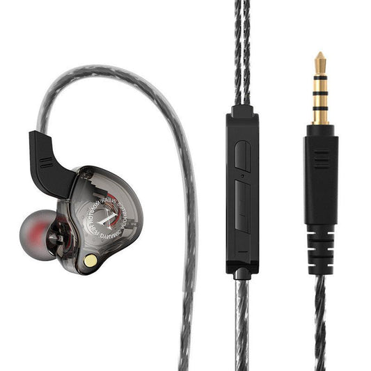 JMT-030538 X2 In-Ear Wired Headphones with Microphone and Subwoofer for Mobile Devices