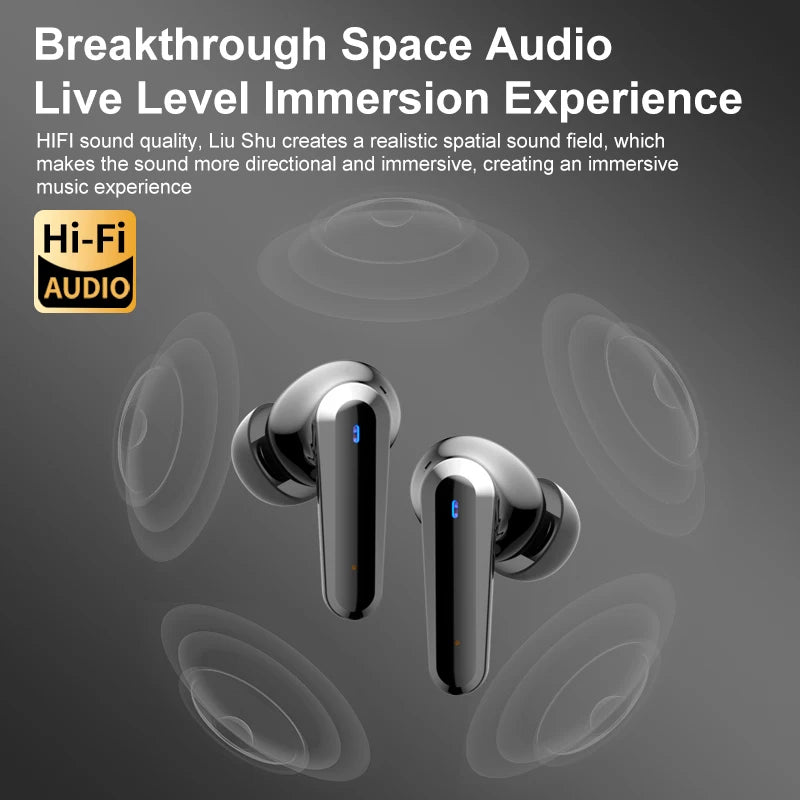 JMT-030730 AI Translation Bluetooth Headphones with ANC Noise Reduction and LCD Screen Battery Indicator