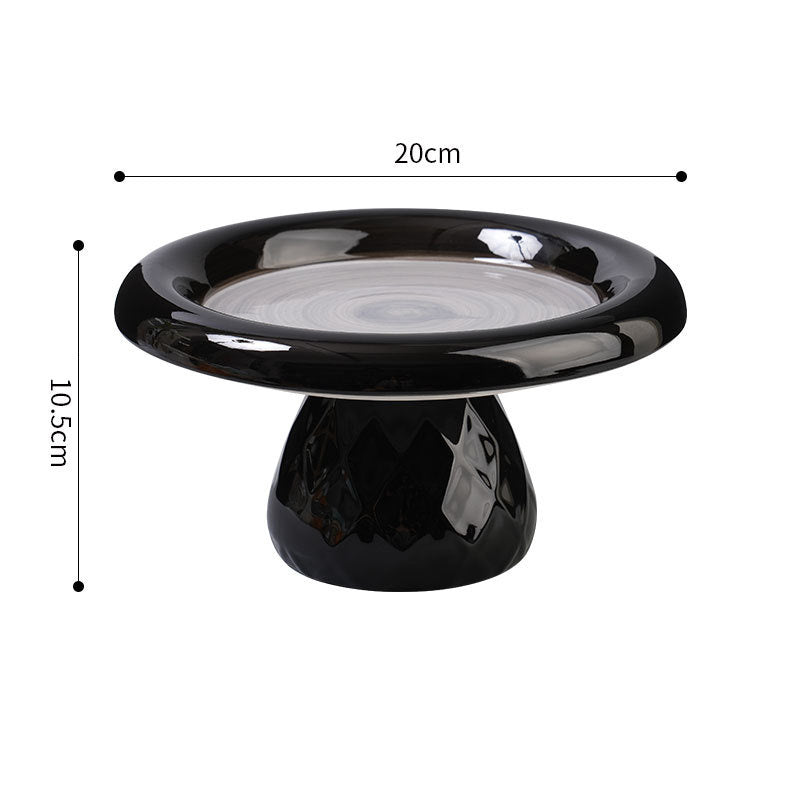 JMT-030730 Large Ceramic Cat Bowl with Neck Protection – Stable Design for Cats and Dogs, Ideal for Food and Snacks