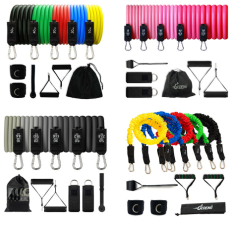 JMT-030794 Versatile Resistance Band Training Set for Full-Body Workouts