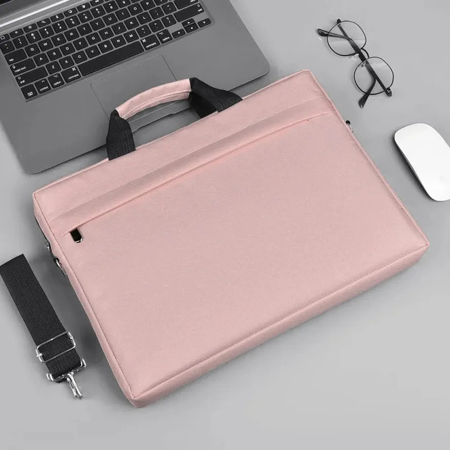 JMT-031114 Stylish Custom Briefcase for Laptop and Office Use with Zipper Closure