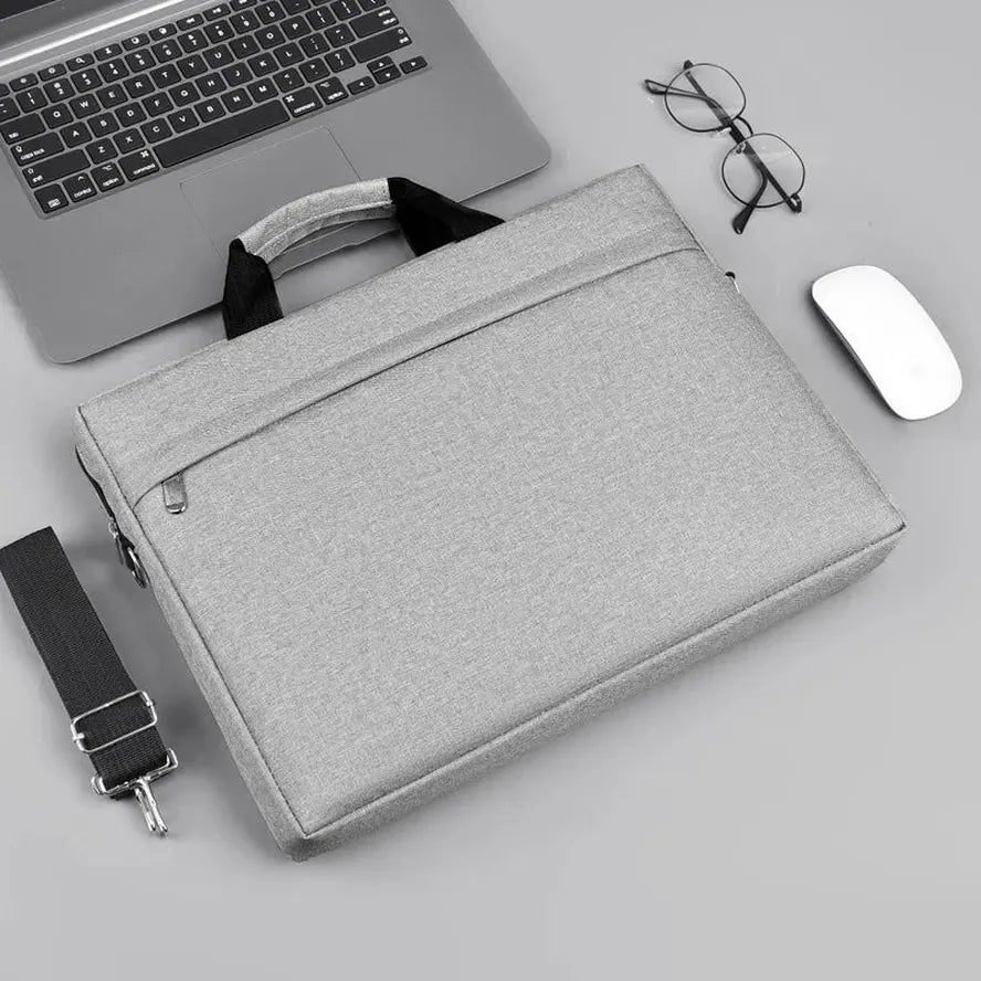JMT-031114 Stylish Custom Briefcase for Laptop and Office Use with Zipper Closure