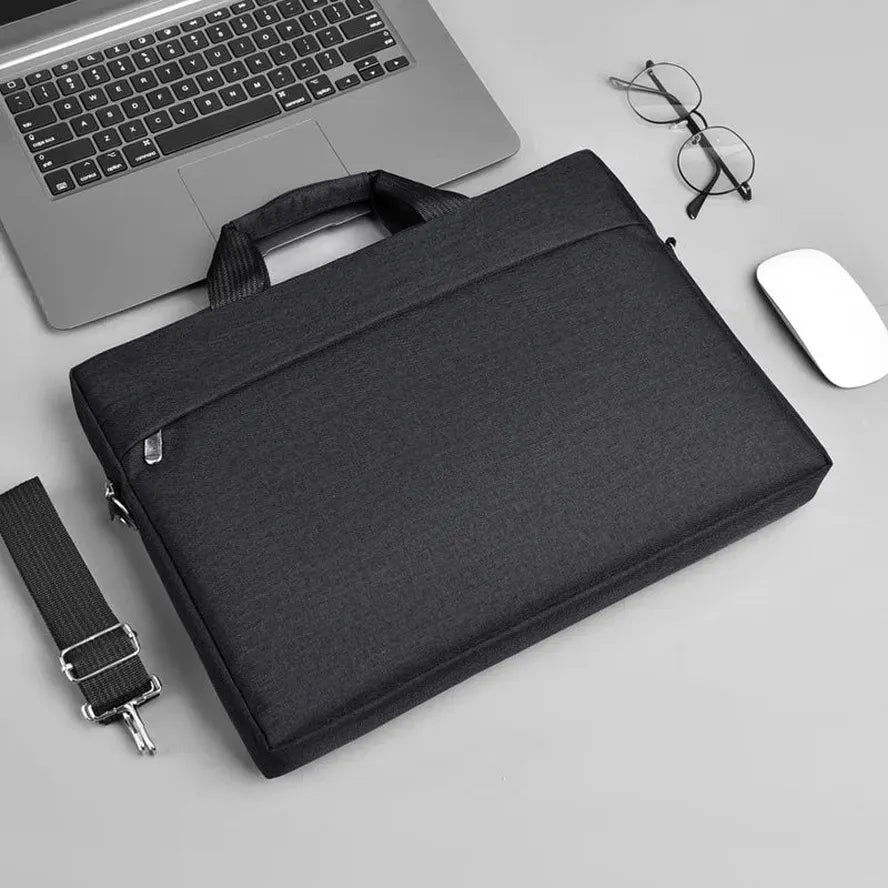 JMT-031114 Stylish Custom Briefcase for Laptop and Office Use with Zipper Closure
