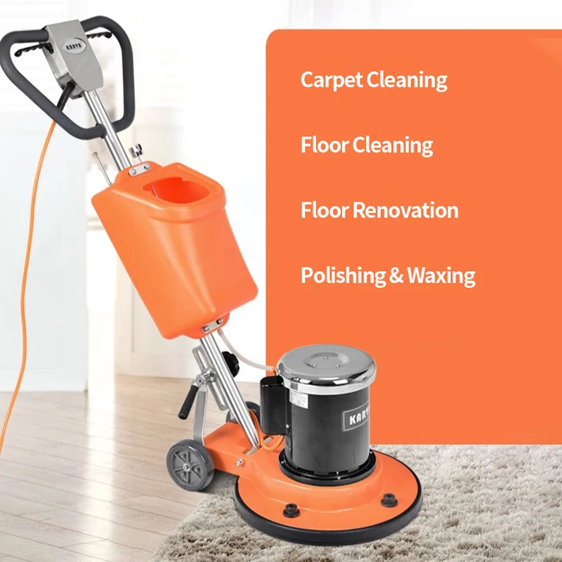 JMT-031178 20 Inch Floor Scrubber with 2.5HP Motor for Waxing, Polishing, and Cleaning Tasks