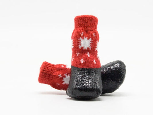 JMT-031178 Classic Waterproof Socks for Pets - Comfortable Cotton Material for All-Day Protection