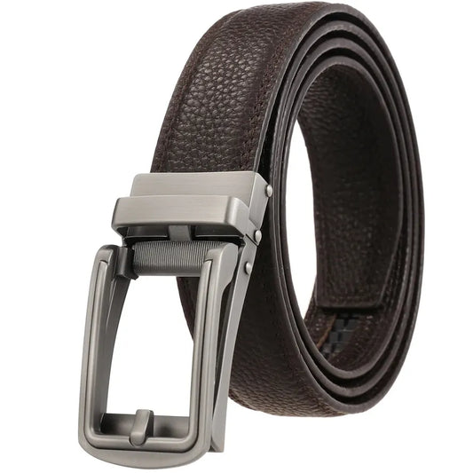 JMT-031306 Men's Leather Belt, Size 3.0, Classic Design for Everyday Wear