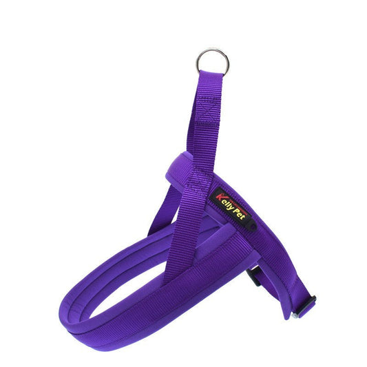 JMT-031370 Nylon Dog Chest Harness with Leash - Available in Multiple Colors and Sizes (XS, S, M, L)