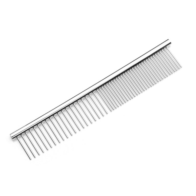 JMT-031946 Pet Grooming Scissors Set with Comb - Stainless Steel, Round Head Design for Safe Fur Care, Ideal for Long-Haired Pets