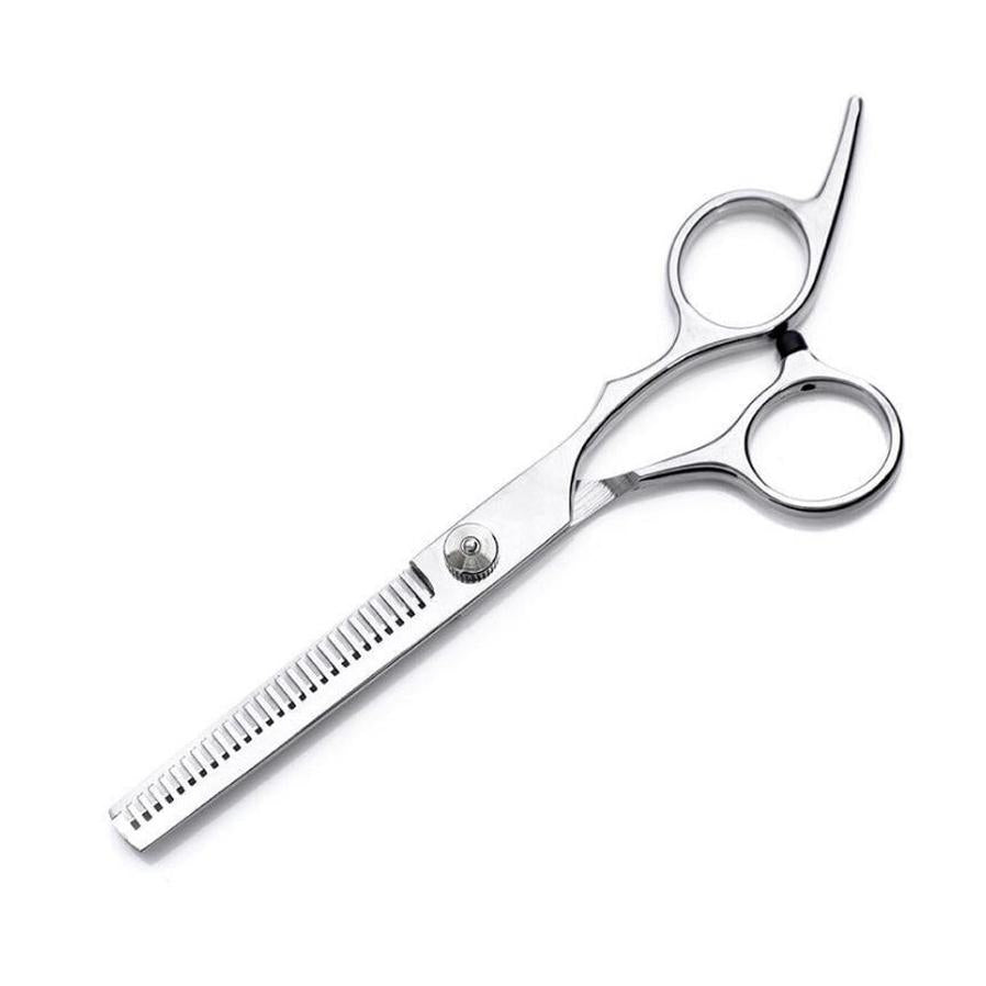 JMT-031946 Pet Grooming Scissors Set with Comb - Stainless Steel, Round Head Design for Safe Fur Care, Ideal for Long-Haired Pets