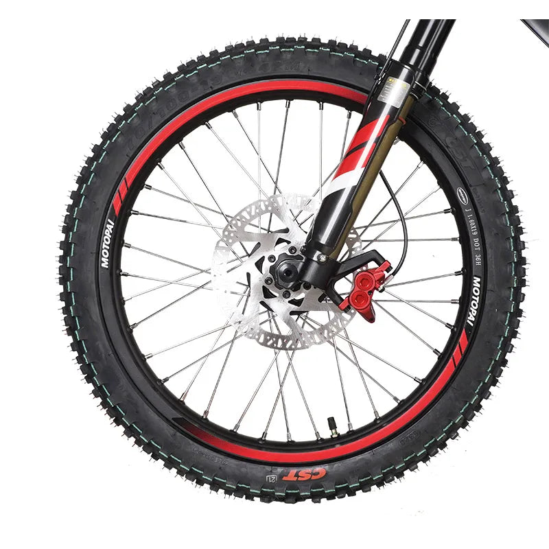 JMT-032458 Electric Battery-Powered Dirt Bike for Adults - Affordable Motocross & Pit Bike , Top Speed 27.9 mph