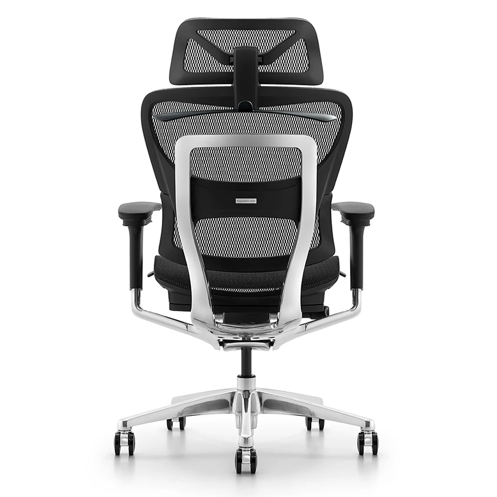JMT-032458 Ergonomic Adjustable Swivel Computer Office Chair with Mesh Back and Rocking Feature