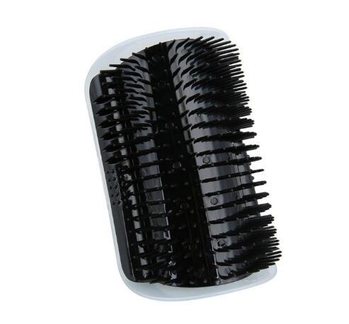 JMT-033098 Cat Self-Grooming Brush with Attracting Cat Mint - Durable Plastic and Easy to Clean, Blue/Gray