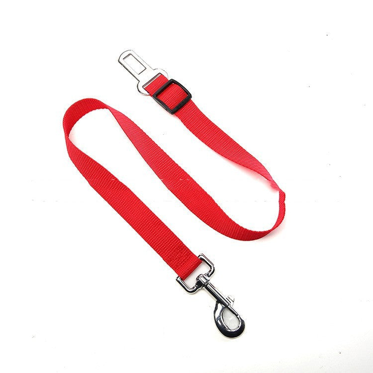 JMT-033354 Retractable Car Safety Belt for Pets - Adjustable 50cm to 70cm, Various Colors Available