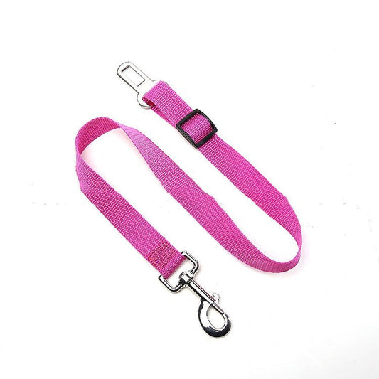JMT-033354 Retractable Car Safety Belt for Pets - Adjustable 50cm to 70cm, Various Colors Available