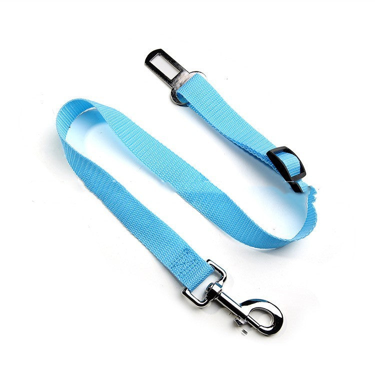 JMT-033354 Retractable Car Safety Belt for Pets - Adjustable 50cm to 70cm, Various Colors Available