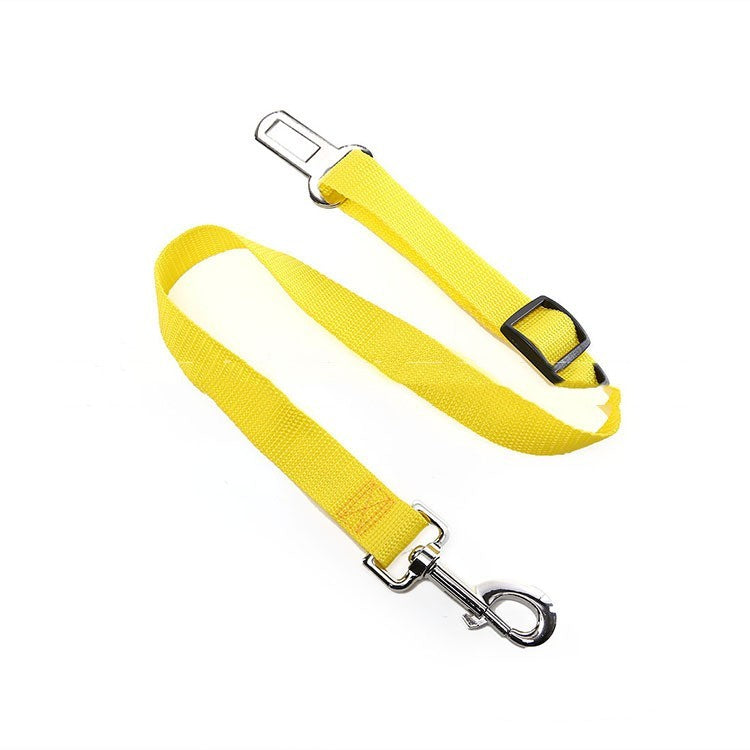 JMT-033354 Retractable Car Safety Belt for Pets - Adjustable 50cm to 70cm, Various Colors Available