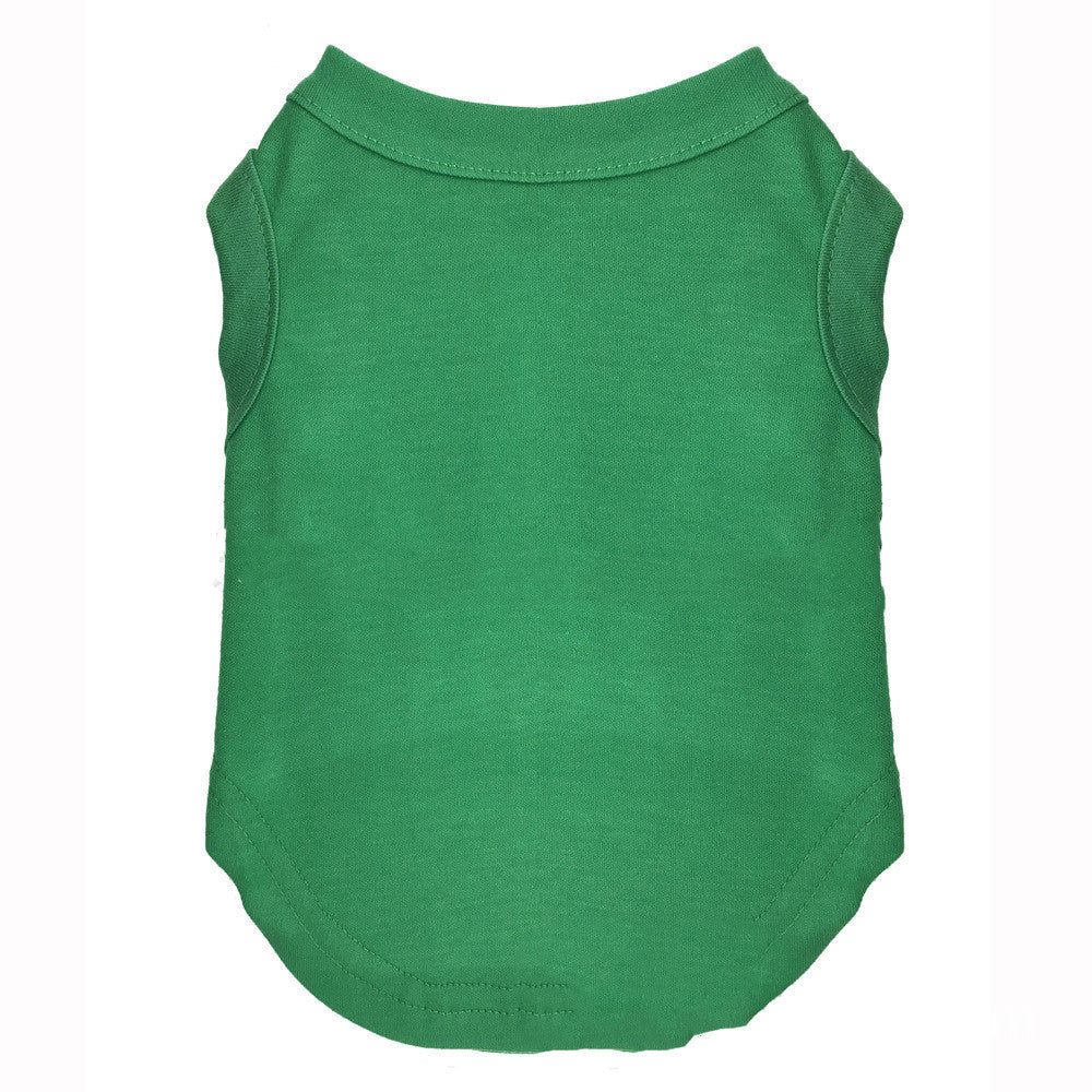 JMT-033482 Autumn Cotton Casual T-Shirt for Dogs - Comfortable Pet Vest Available in Various Sizes