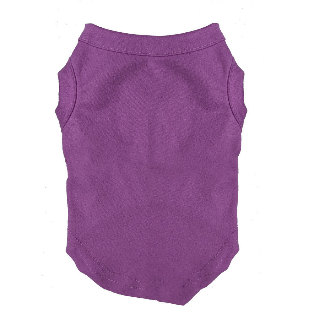 JMT-033482 Autumn Cotton Casual T-Shirt for Dogs - Comfortable Pet Vest Available in Various Sizes