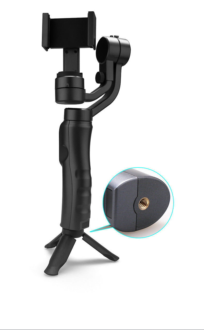 JMT-033866 Three-Axis Handheld Stabilizer for Smooth Shooting - Black, ABS Material, 2200mAh Battery