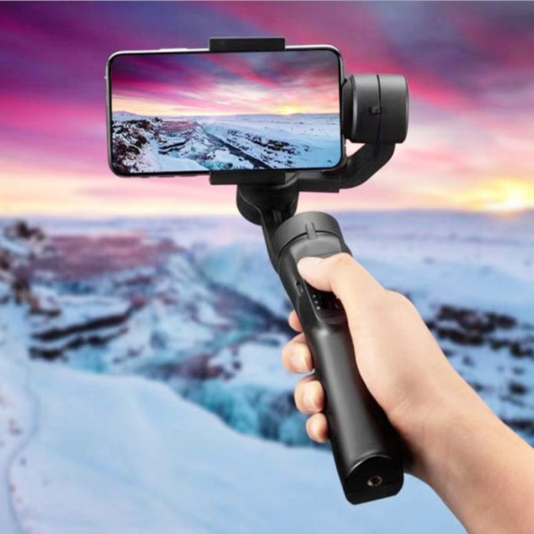 JMT-033866 Three-Axis Handheld Stabilizer for Smooth Shooting - Black, ABS Material, 2200mAh Battery