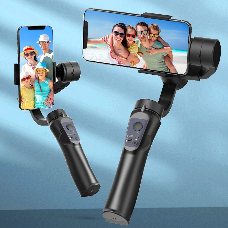 JMT-033866 Three-Axis Handheld Stabilizer for Smooth Shooting - Black, ABS Material, 2200mAh Battery