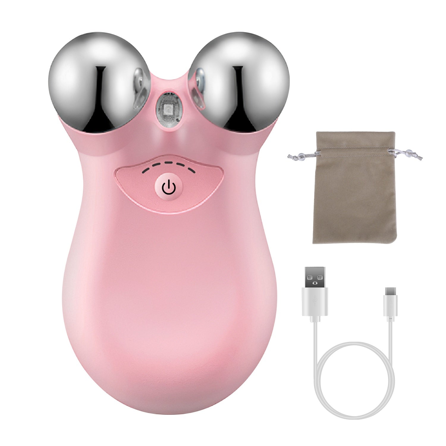 JMT-033994 Rechargeable Micro-current Facial Massager with Adjustable Gears for Skin Tightening and Wrinkle Reduction