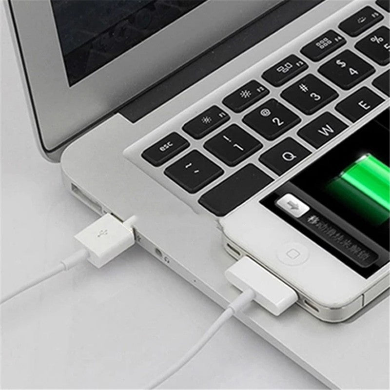 JMT-034186 Fast Charging Data Cable for iPhone and iPod - 1m White