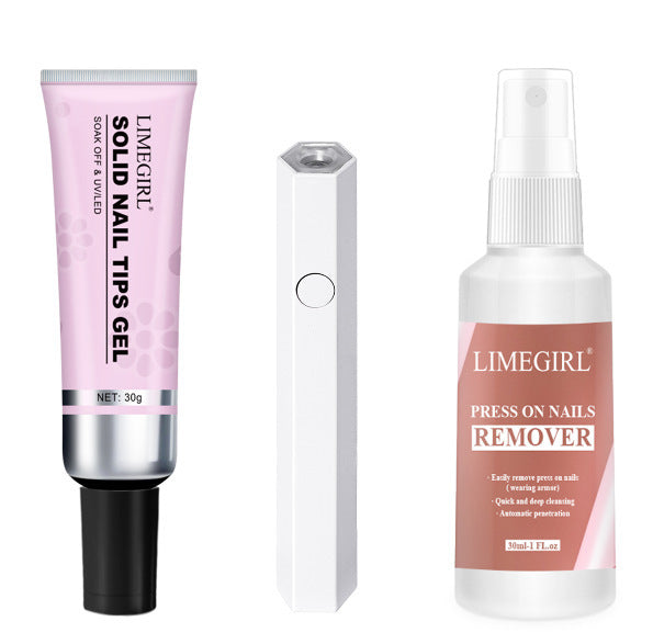 JMT-034314 Solid State Nail Glue with Nail Polish Remover, 60ml Capacity