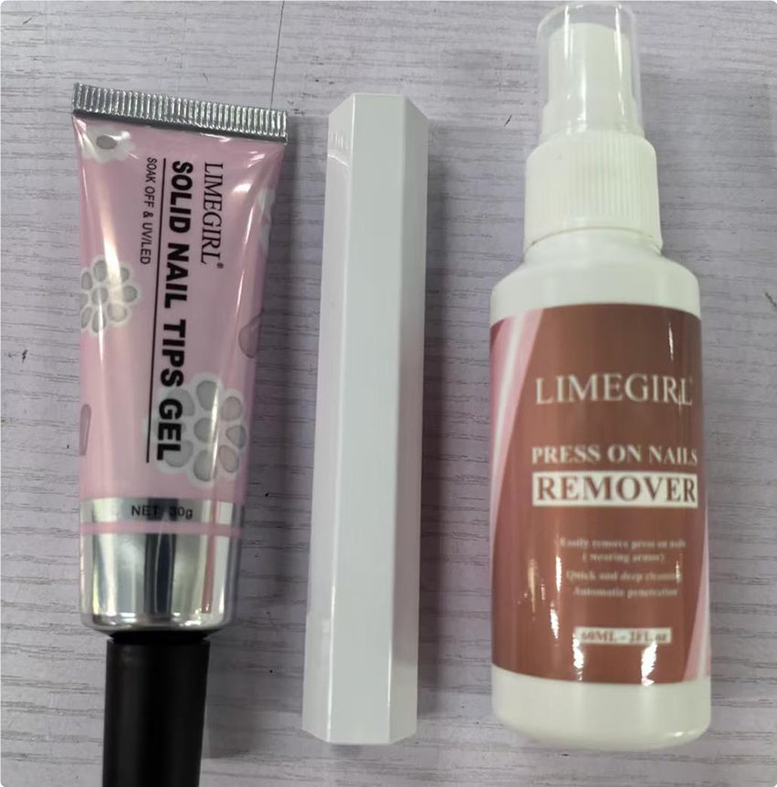 JMT-034314 Solid State Nail Glue with Nail Polish Remover, 60ml Capacity