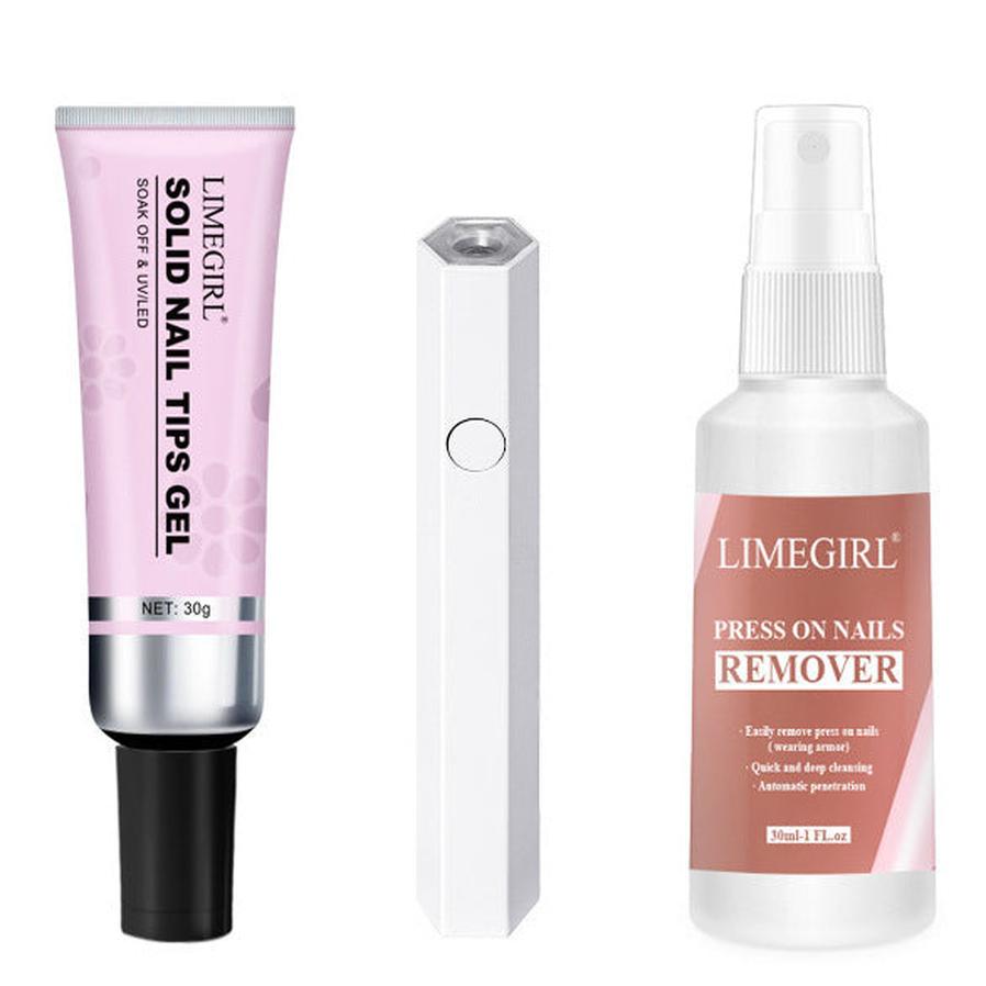 JMT-034314 Solid State Nail Glue with Nail Polish Remover, 60ml Capacity