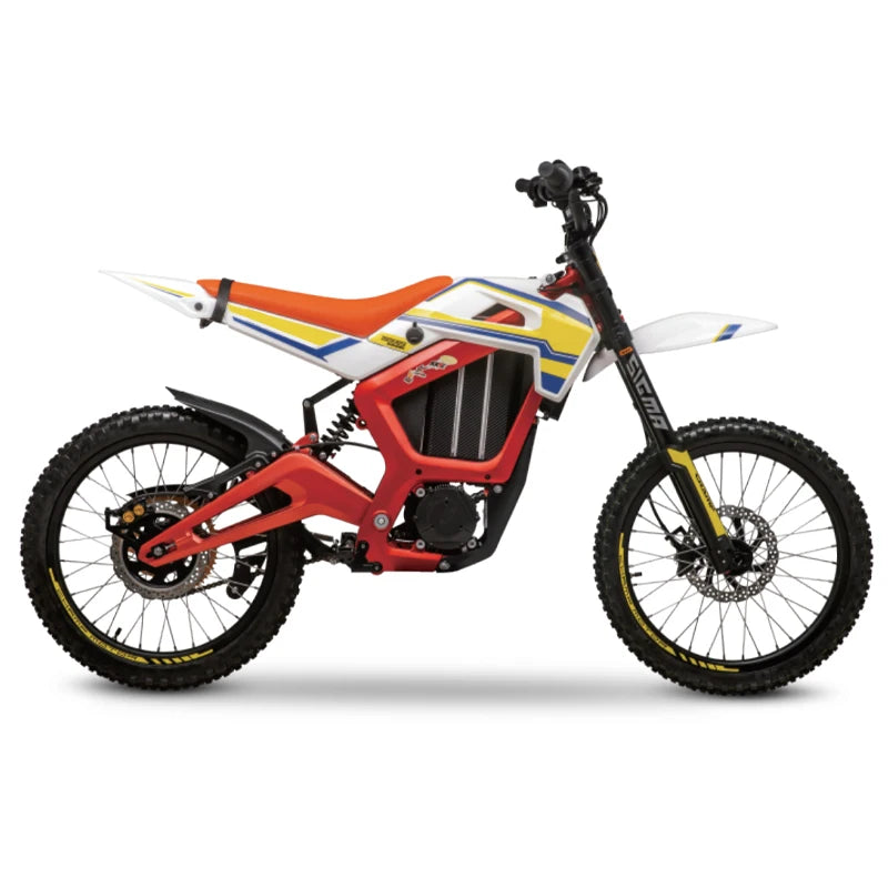 JMT-034762 3000W 72V Electric Dirt Bike with Brushless Motor and 38.4AH Battery for Off-Road Adventures , Top Speed 27.9 mph