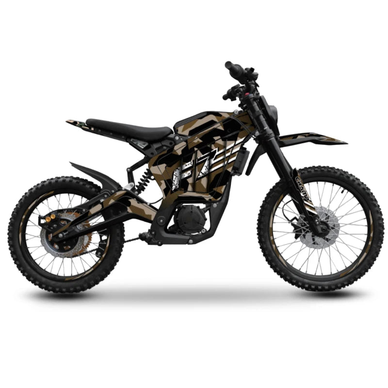 JMT-034762 3000W 72V Electric Dirt Bike with Brushless Motor and 38.4AH Battery for Off-Road Adventures , Top Speed 27.9 mph