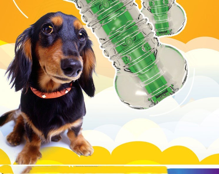 JMT-035146 Dog Chew Toy with Crunchy Sound and Edible Sawdust for Interactive Play