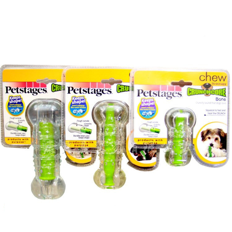 JMT-035146 Dog Chew Toy with Crunchy Sound and Edible Sawdust for Interactive Play