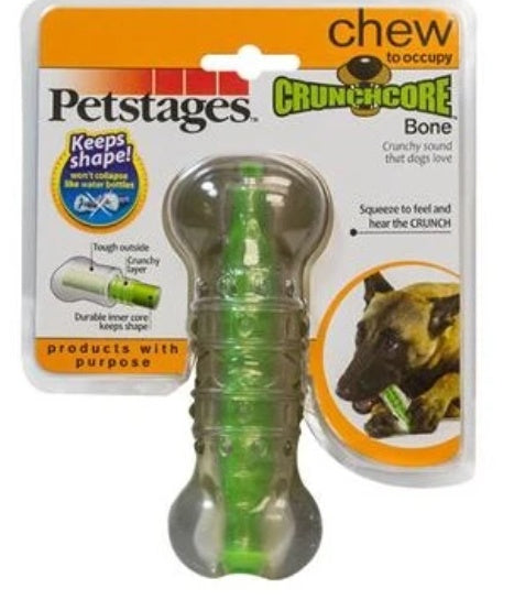 JMT-035146 Dog Chew Toy with Crunchy Sound and Edible Sawdust for Interactive Play