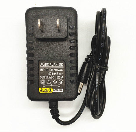 JMT-035338 5V 0.8A Power Adapter with 1M Output Cable, Input AC 100-240V, Compatible with Various Devices